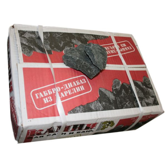 4elementsКамень для сауны Теплодар Габбро-диабаз 20 кг (коробка), изображение 2