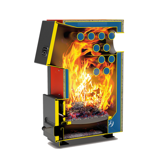 Твердотопливный котел 15 кВт Теплодар Куппер ОК-15 (2.0), изображение 2