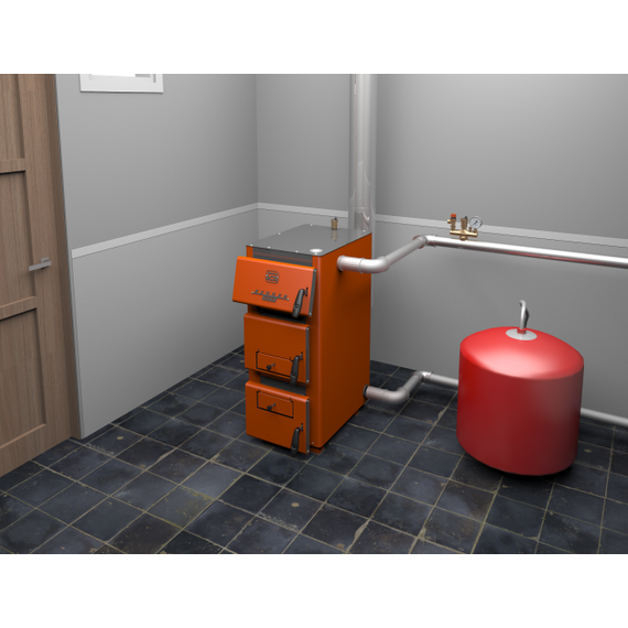 4elementsТвердотопливный котел 22 кВт Теплодар Куппер ПРО 22 (2.0), изображение 4