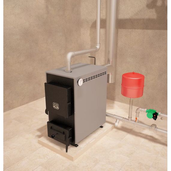 Твердотопливный котел 20 кВт Теплодар Куппер ПРАКТИК-20 1.1, изображение 3