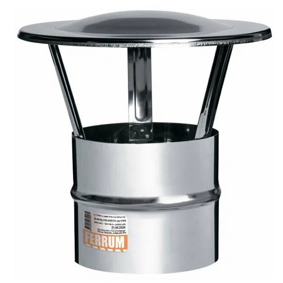 4elementsЗонт-К для дымохода Ferrum D180 (0,5мм)