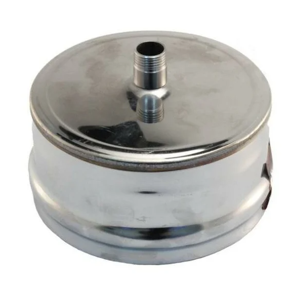 4elementsКонденсатоотвод внешний для дымохода Ferrum D180 (0,5 мм)