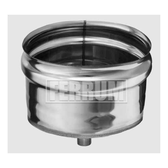 4elementsКонденсатоотвод внешний для дымохода Ferrum D180 (0,5 мм), изображение 3
