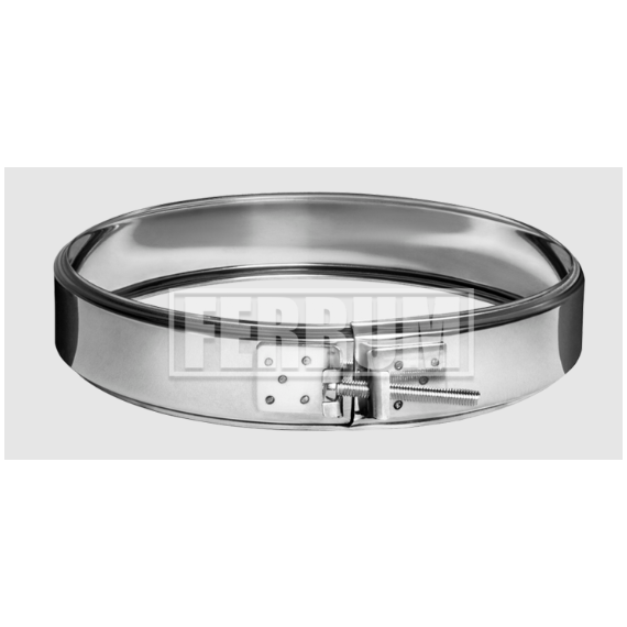 4elementsХомут обжимной для дымохода Ferrum D180 (0,5мм), изображение 2