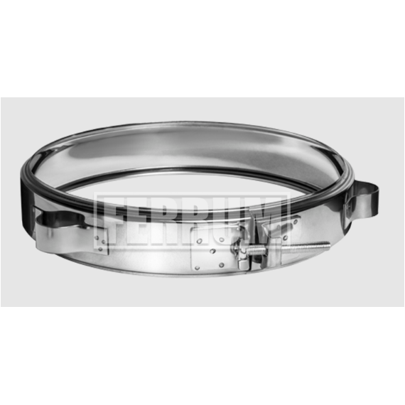 4elementsХомут обжимной под растяжку Ferrum D280 (0,5мм), изображение 2