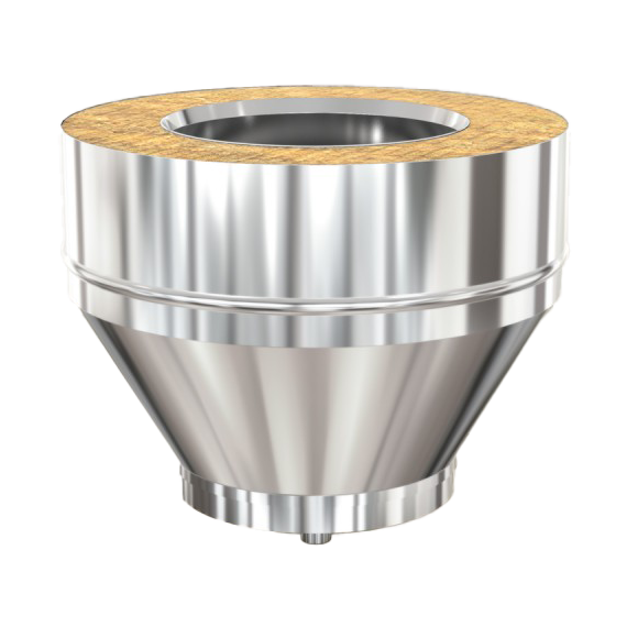 4elementsЗаглушка-сэндвич c конденсатосбором Теплодар Профи D150/200