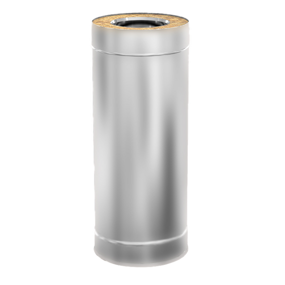 4elementsСэндвич дымоход двустенный 0,5м Теплодар D150x200 о/н