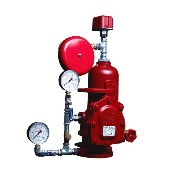 4elementsМокрый сигнальный клапан DN80 300 Psi (20.6 Bar) трим + замедление + реле + гонг