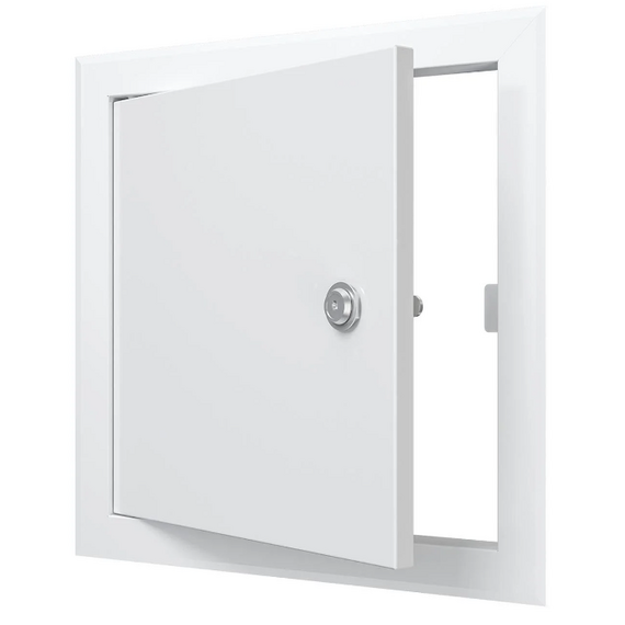 Люк ревизионный металлический с замком 20х20 Mistral