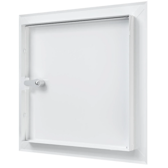 Люк ревизионный металлический с замком 20х20 Mistral, изображение 3