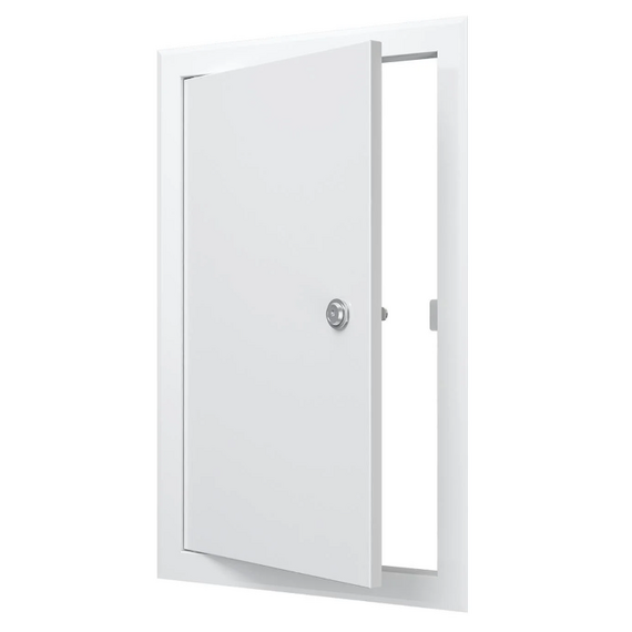 Люк ревизионный металлический с замком 30х50 Mistral, изображение 2