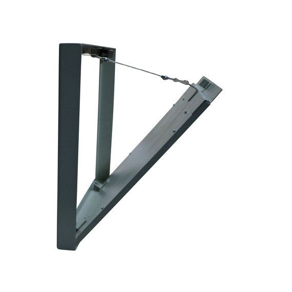 Люк стальной откидной 400х400, изображение 4