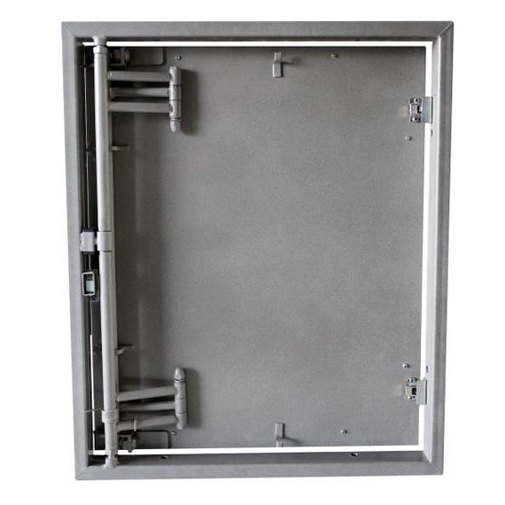 Люк стальной с нажимным замком 3D 200х300 Шаркон, изображение 3