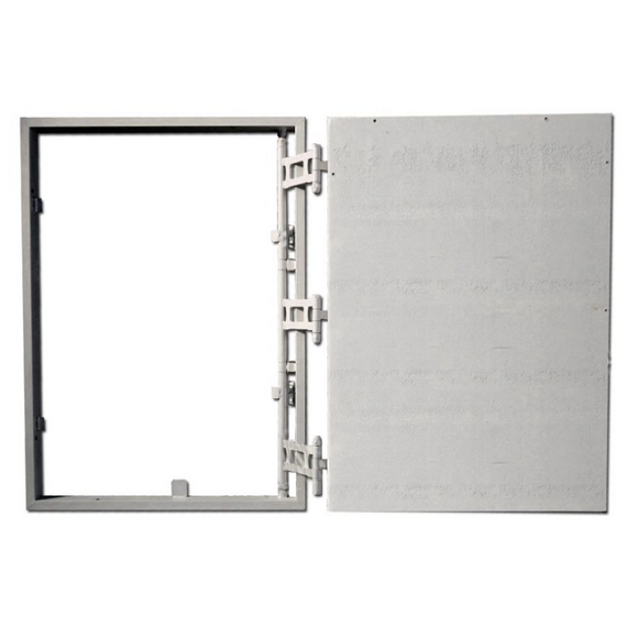 Люк стальной сдв. с нажимным замком 500х400