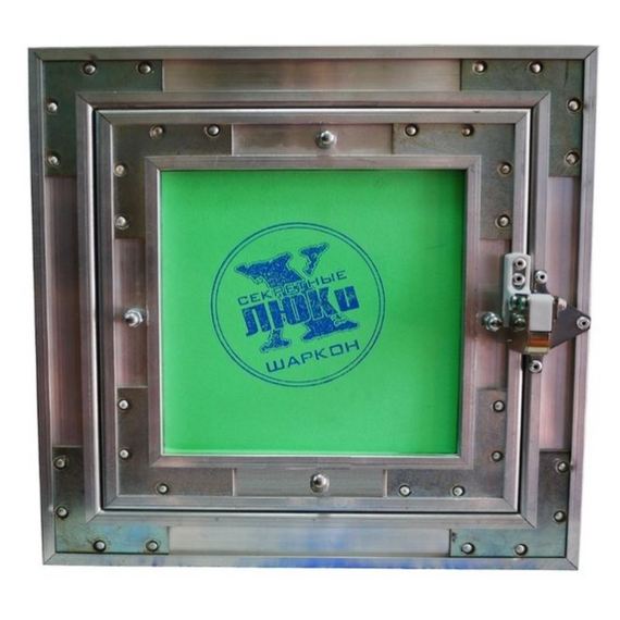 Люк алюминиевый под покраску (уголок) 600х600