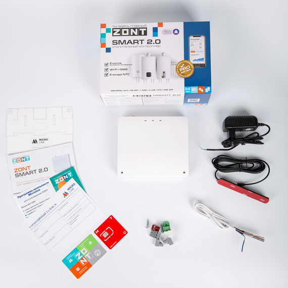 Отопительный контроллер ZONT SMART 2.0