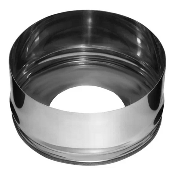 4elementsЗаглушка с отверстием для дымохода Ferrum (430/0,5) D130x200, изображение 3