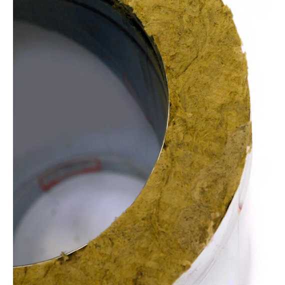 Сэндвич дымоход двустенный 0,5м Ferrum (430/0,5) D180x280, изображение 8