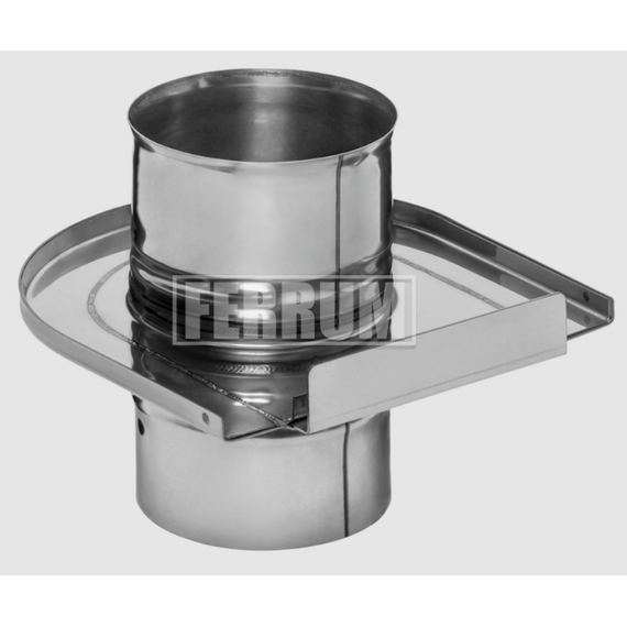 4elementsШибер-задвижка для дымохода Ferrum D115 (0,8 мм), изображение 3