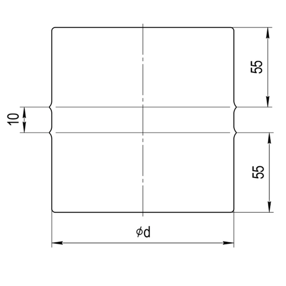 4elementsАдаптер ПП для дымохода Ferrum D180 (0,5мм), изображение 4