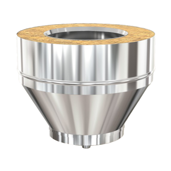 Заглушка-сэндвич c конденсатосбором Теплодар Профи D200/280