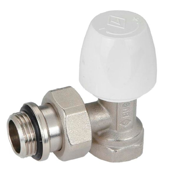 Кран угловой (подача) 1/2"х1/2" (полипр. с уплотнительн. рез) Bugatti