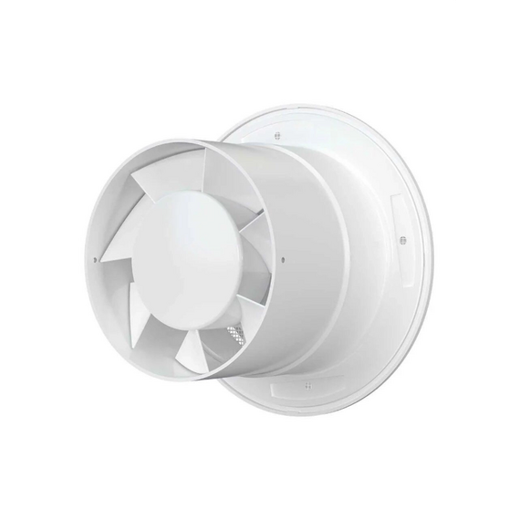 Осевой вытяжной потолочный вентилятор Auramax RF 4 D100 White, изображение 4