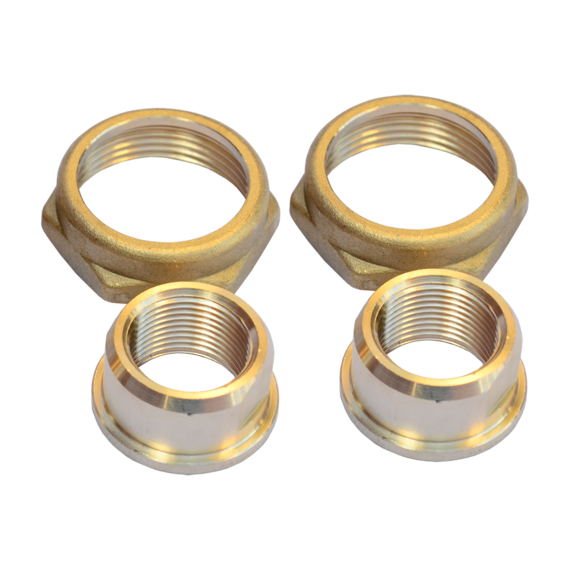4elementsSet racord JEMIX 1 1/2" x 1"