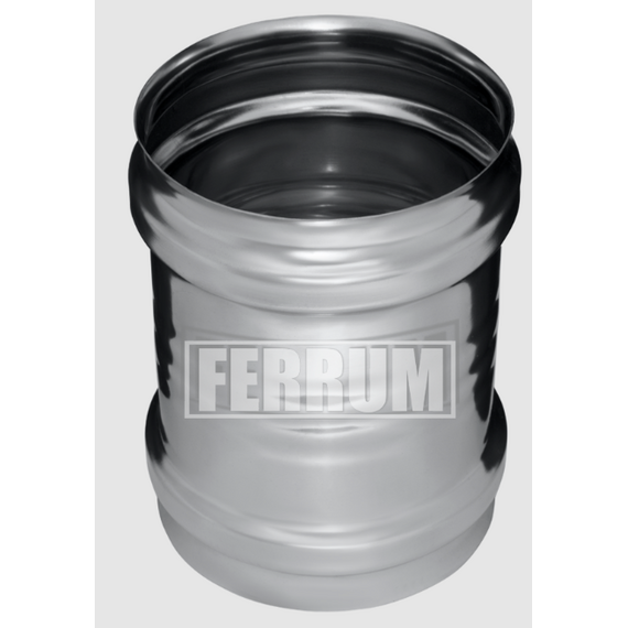 Адаптер ММ для дымохода Ferrum D130 (0,5мм), изображение 3