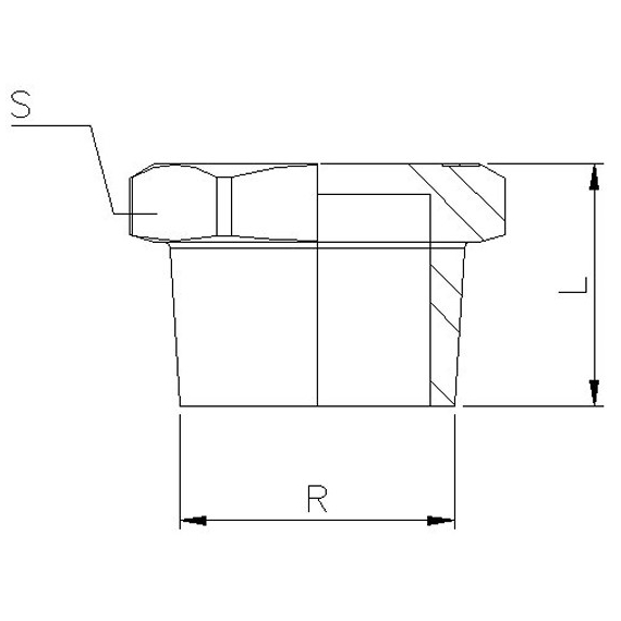 4elementsPlaca de inchidere inox 1" M Genebre, изображение 3