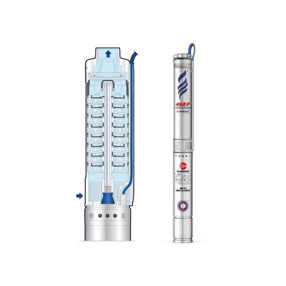4elementsPompă submersibilă Pedrollo 4SRm 8/13 - S - PD 2,2 kW, изображение 2