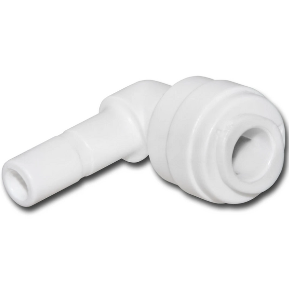 Отвод пластиковый соединительный 1/4''x1/4'' (для обратного осмоса) FM USTM