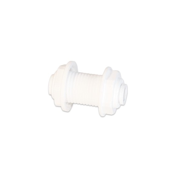 Штуцер (адаптер) пластиковый соединительный 1/4''x1/4'' (для обратного осмоса) USTM