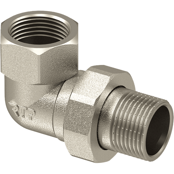 Американка угловая 1/2'' Ростурпласт