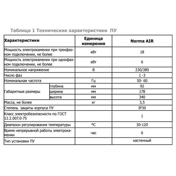 Пульт управления Norma AIR Теплодар, изображение 3