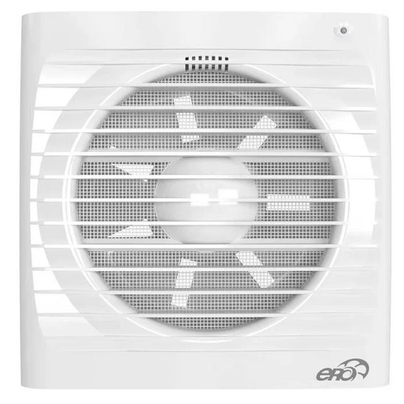 Осевой вытяжной вентилятор с сеткой и фотодатчиком ERA 5S ETF D125 White, изображение 2