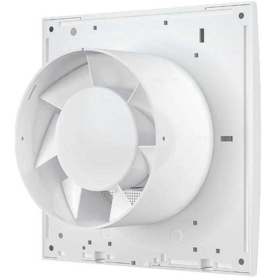 Осевой вытяжной вентилятор с сеткой ERA 6S D150 White, изображение 3