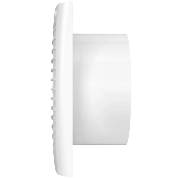 Осевой вытяжной вентилятор с сеткой и таймером ERA 5S ET D125 White, изображение 4