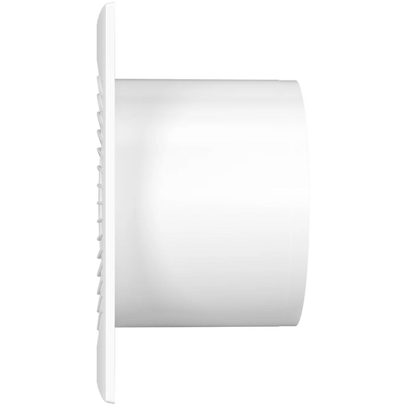 Осевой вытяжной вентилятор с обратным клапаном DICITI SLIM 5C D125 White, изображение 3