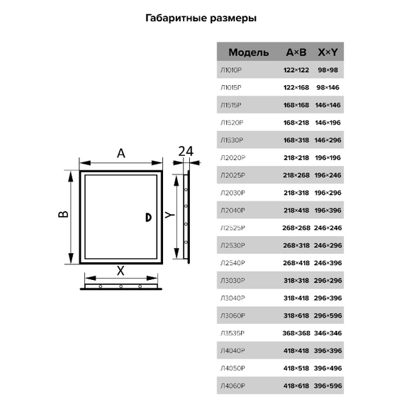 4elementsЛ2040Р-Usa de acces 20x40 cu minier Era, изображение 5