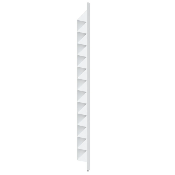 4elementsGrila pentru ventilatie din ABS plastic Era 1122С 11x22 White, изображение 3