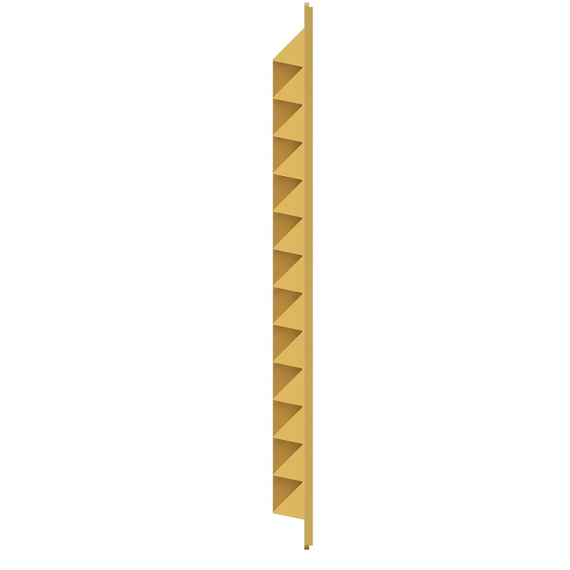 4elementsGrila pentru ventilatie din ABS plastic Era 1122С 11x22 Beige, изображение 3