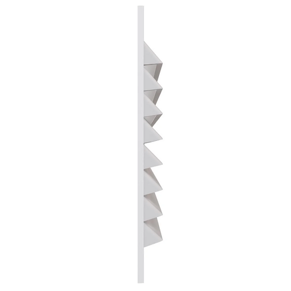 4elementsGrila pentru ventilatie din ABS plastic Era 1708С 17х8 White, изображение 4