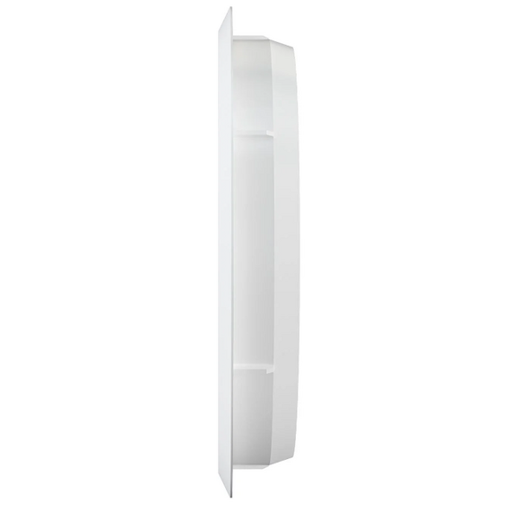 4elementsGrila de ventilatie cu flansa pentru usa ProMistral D50 (4 bucati) White, изображение 4