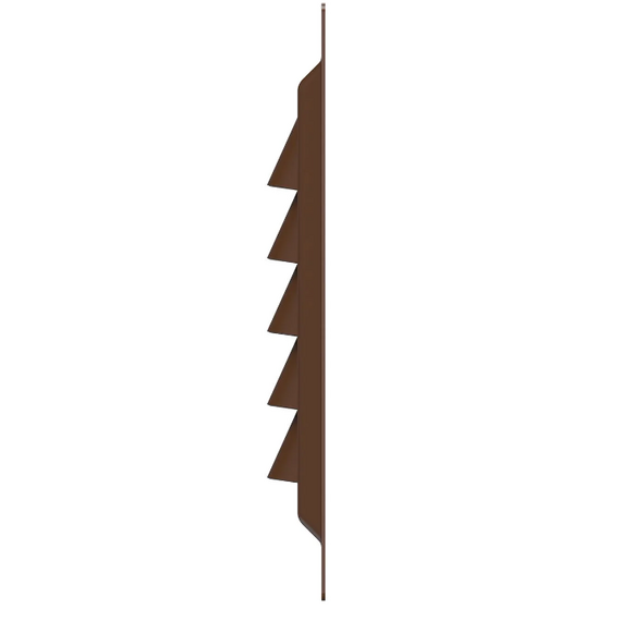 4elementsGrila din otel pentru ventilatie cu plasa Era 1212МЭ 12x12 Brown, изображение 3