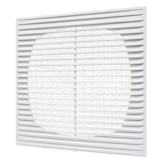 4elementsGrila pentru ventilatie cu plasa Era 1919Г 19х19 White