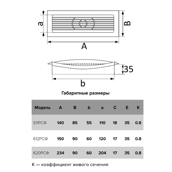 4elementsGrila pentru ventilatie din ABS-plastic cu flansa Era 620РСФ 23x9 White, изображение 5