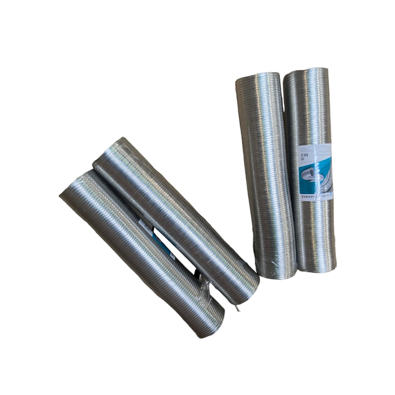 4elementsTub flexibil gofrat din aluminiu Aluvent Mistral Pro 100ВА D100 (3m), изображение 2