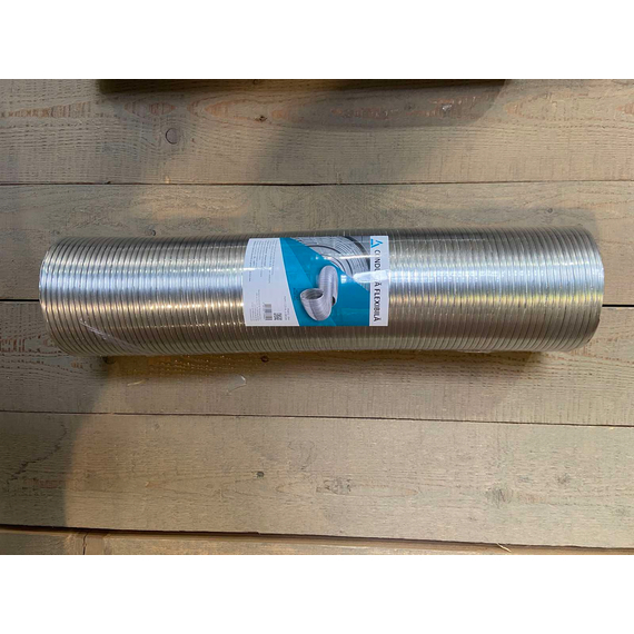 4elementsTub flexibil gofrat din aluminiu Aluvent Mistral Pro 100ВА D100 (3m), изображение 6