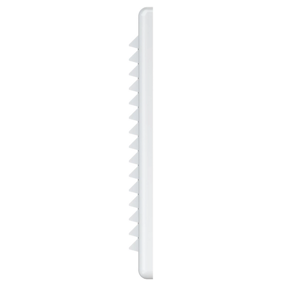 4elementsGrila pentru ventilatie cu flansa Aluvent 200/150K 20х20 White, изображение 3